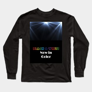 Black and white NIC Original Long Sleeve T-Shirt